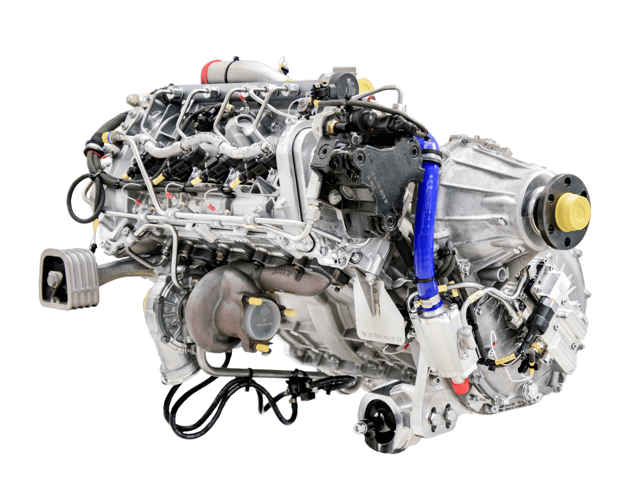 Continental CD-170 Jet-A piston engine
