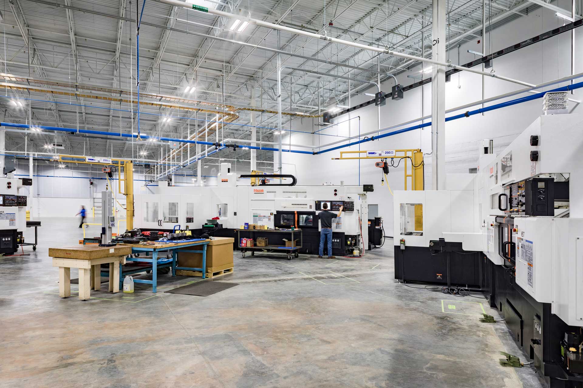 Inside Continental's manufacturing facility in Mobile, Alabama