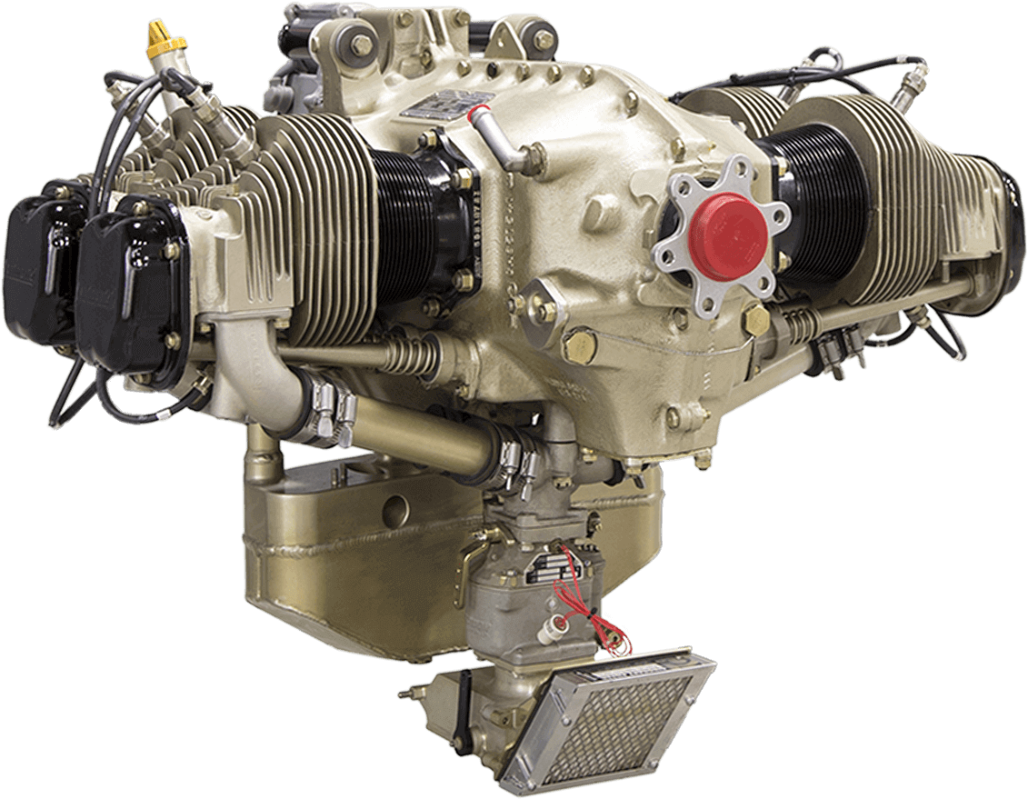 Continental 200 Series AvGas engine