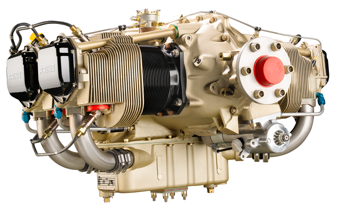 Continental 300 Series AvGas engine